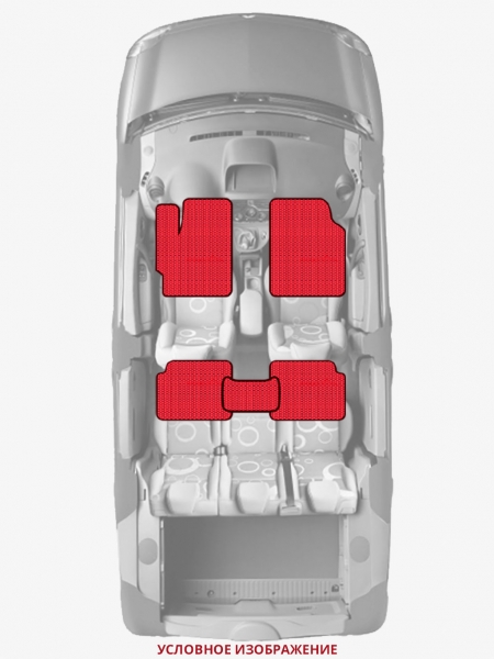 ЭВА коврики «Queen Lux» стандарт для Audi TT (1G)